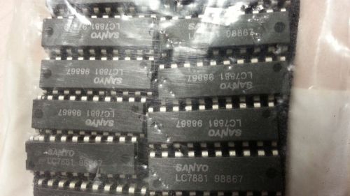 LC7881 Sanyo 16-bit CMOS D/A converter (DAC