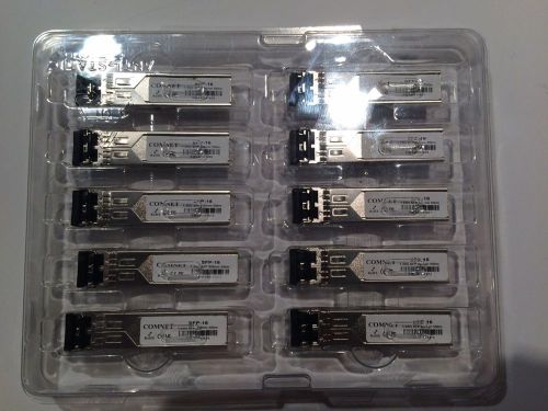 Comnet SFP-16, 2-Fibers, Multimode, 10/100/1000,850nm,LC Connector - Pack of 10