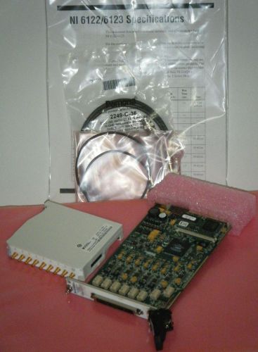 *tested* national instruments ni pxi-6123 tb-2709 smb 8-ch simultaneous daq kit for sale