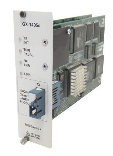 Spirent Netcom GX-1405S Smartbits 1000Base-LX 1300nm Ethernet Module / Warranty