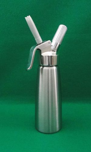 FREE SHIP ISI STAINLESS STEEL PROFI WHIP 0.5L /1 PINT PROFESSIONAL CREAM WHIPPER