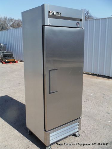 TRUE Stainless Steel One Door Freezer on Casters, T19-FZ, manufactured Nov 2009