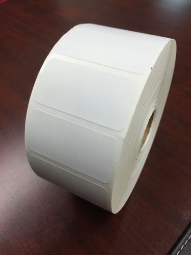Blank thermal transfer labels 2&#034;x1&#034;x 4rolls 9,360 labels for sale