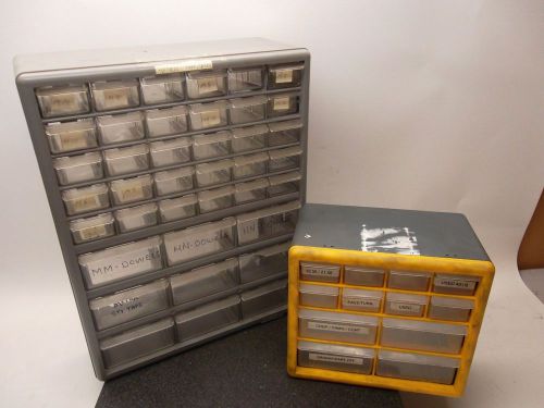 LOT OF PARTS CABINETS