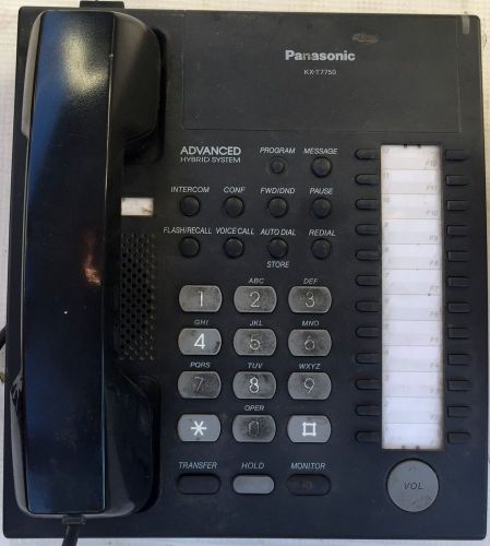 Lot 4 Panasonic KX-T7750 Hybrid System Phones