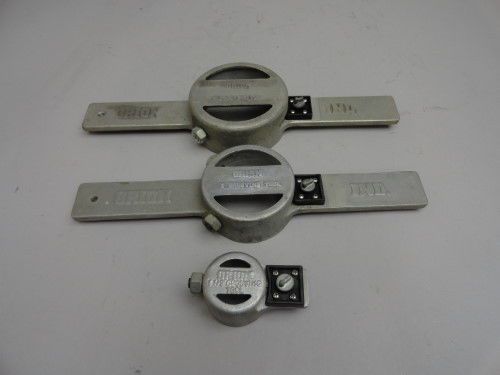 Orion acid waste pipe joint groover grooving tool 4&#034; 3&#034; 1-1/2&#034; lot for sale