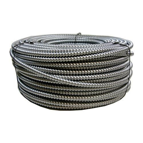 250-ft 14/3 power distribution aluminum interlock conductor soft copper mc cable for sale