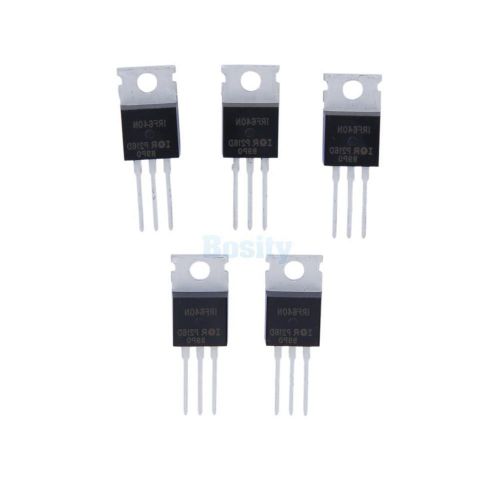 5pcs N-Channel Power MOSFET IRF640N 18A 200V Package TO-220AB