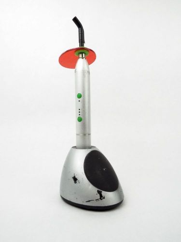 Wireless dental visible composite polymerization &amp; curing light w/ orange guard for sale