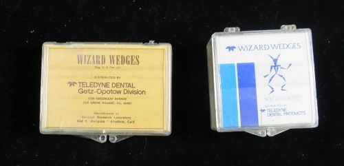 Lot of Assorted Wizard Wedges. Teledyne Dental