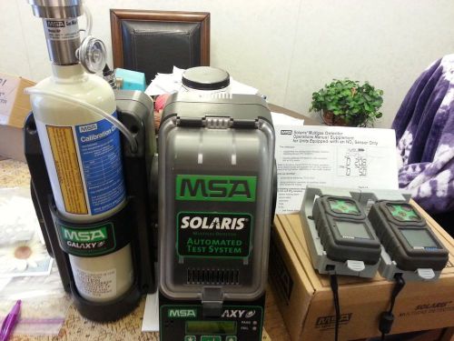[2]ea. 4 gas solaris detectors and 1 galaxy automatic calibrator all used for sale