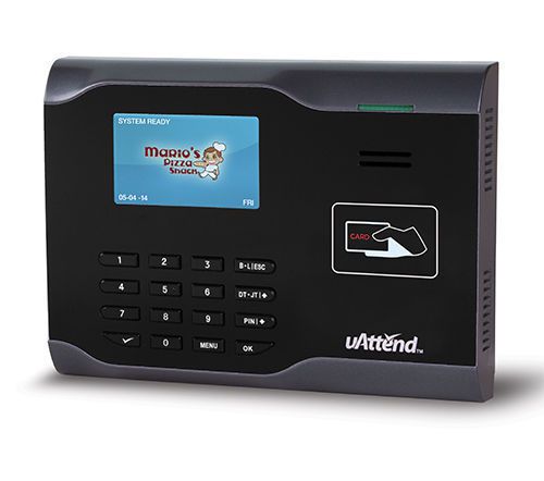 Uattend cb6500 pin/proximity wifi time clock for sale