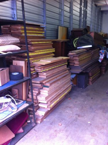 LARGE LOT OF BEAUTIFUL OLD VERY STRAIGHT 3/4 THREE QUARTER BOARD LUMBER