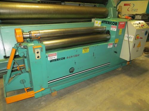 Americor hydraulic 4 roll plate blending roll, model 4-lh 120/4, new 2008 for sale