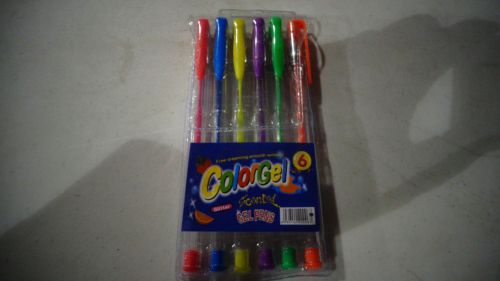 Colorgel Scented Gel Pens 6 pk