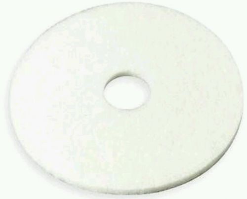 3M 4100 Buffing/Cleaning Pads 17 In, White, Box of 4