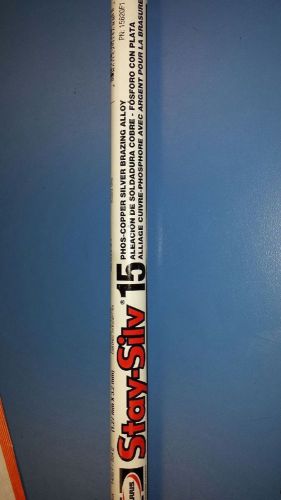 brazing alloy 15  28 rods  harris stay-silv phos copper 15620F1