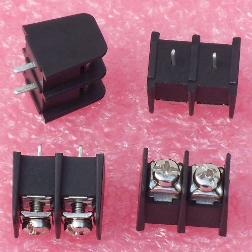 7x jite btb654 2-position terminal strip  3/8 &#034; pitch 12~22awg 300v 20a pcb mount † for sale