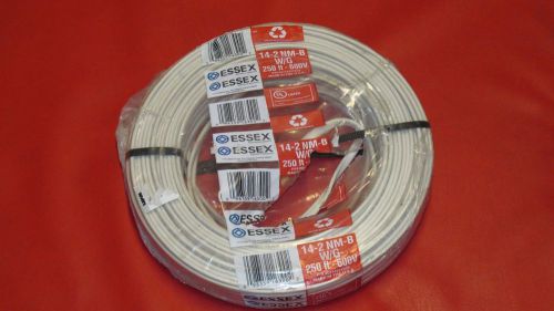 ESSEX 14-2-NM-B 600V ELECTRICAL WIRE 14-2    250 FT