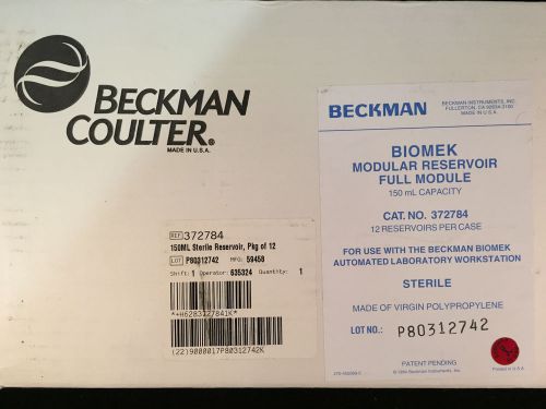 Beckman Coulter 372784 Biomek Modular Reservoir Full 150mL Capacity - Case of 12