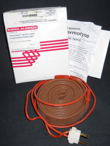 Barnstead thermolyne 1&#034; x 8ft silicone rubber-encapsulated heating tape for sale
