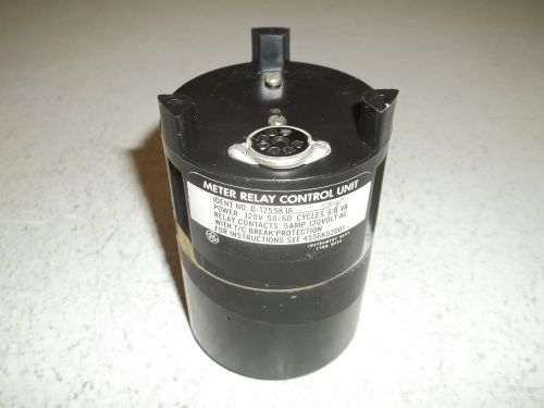 GENERAL ELECTRIC D-1255K16719 METER RELAY CONTROL UNIT  *USED*