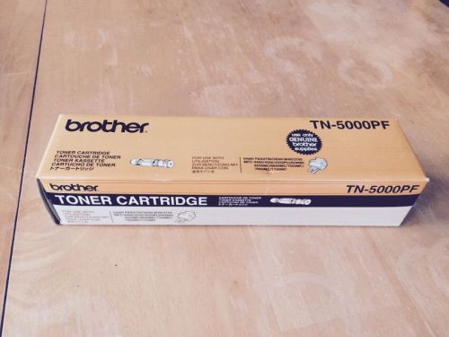 BROTHER New Genuine OEM Fax Toner Laser Cartridge TN-5000PF Excellent!