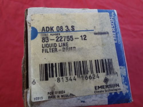 New in Box Emerson ADK083 S Liquid Line Filter-Drier---SEE PICS BELOW