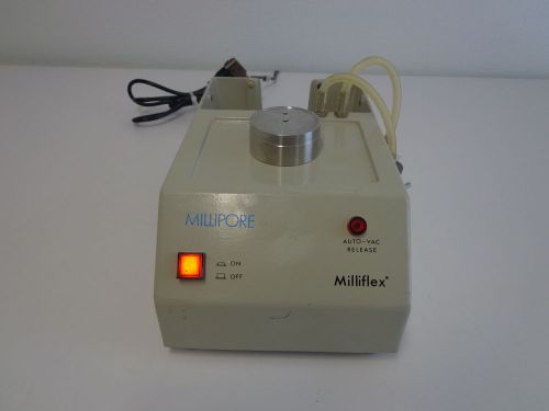 Bio rad millipore milliflex single head pump filtration system mxp1 11560 nice for sale