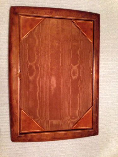 Vintage leather desk blotter Pad