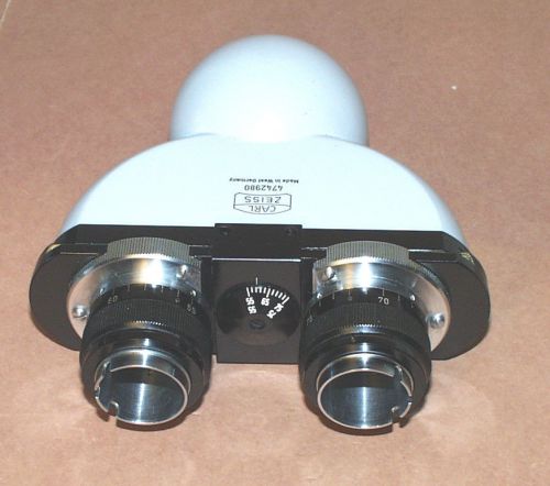 Zeiss Pol Microscope Inclined Binocular Viewing Tube Clean &amp; Clear!