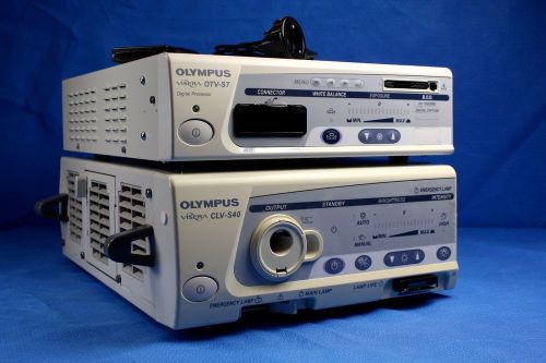 Olympus OTV-S7 Visera Digital Processor with OTV-S7 Cysto Camera and CLV-S40