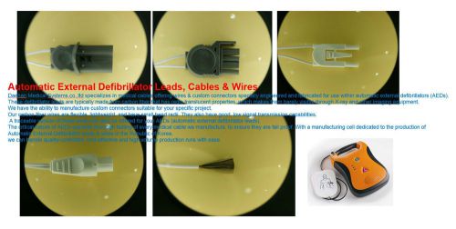 Defibrillator carbon cable AED