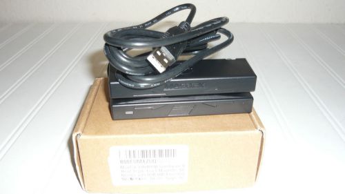 MagTek 21040140 SureSwipe Dual Head Triple Track USB HID Magnetic Stripe Reader
