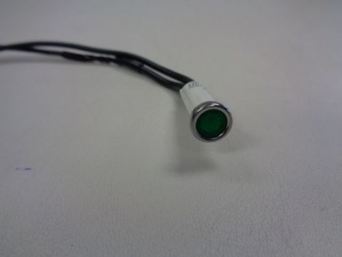 Solico dash mount indicator light green 125 v 1/3 w (qty 10) marine automotive for sale