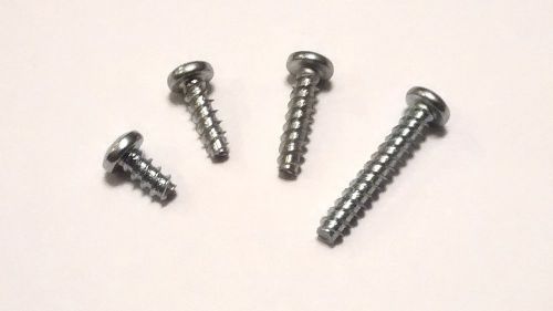 80 Screws for 3D Printed Parts/Plastic 4-20 Phillips Pan Head Steel