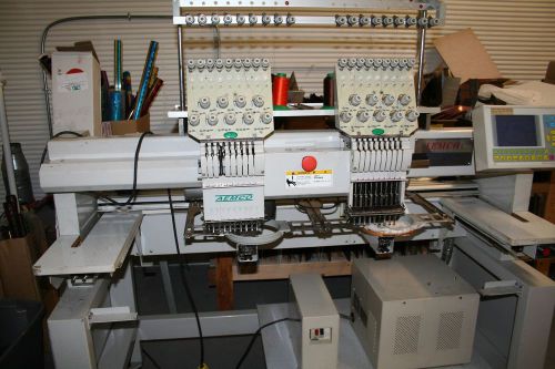 AEMCO CECS-08 COMMERCIAL EMBROIDERY MACHINE USED