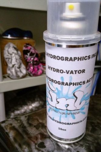 HYDROVATOR ACTIVATOR AEROSOL CAN 15 oz HYDROGRAPHICS WATER TRANSFER PRINTING