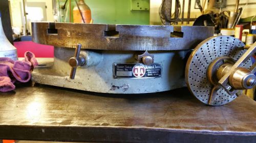 &#034;18&#034; Rotary table with indexer Troyke BL18