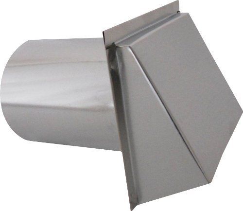 NEW Speedi-Products SM-RWVD 12 Wall Vent Hood with Spring Damper  12-Inch