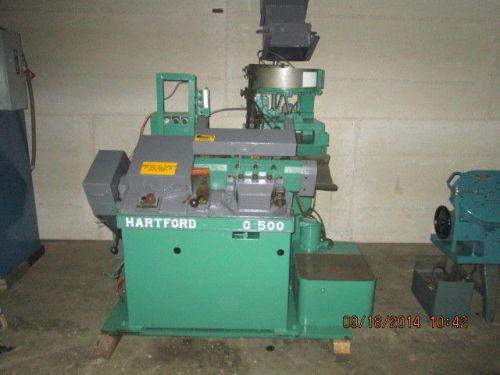 3/16&#034; x 2 1/2&#034; hartford model 0-500 high speed thread roller, with feeder for sale