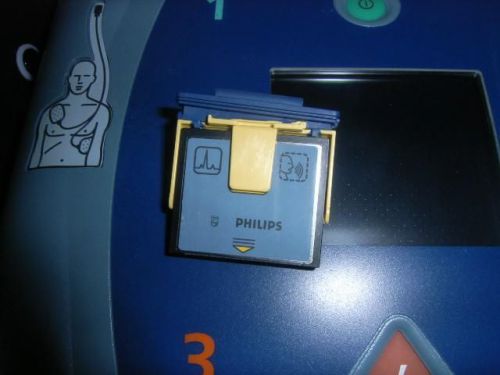 Philips heartstart fr2  philips data card and tray for fr2 series heartstream for sale