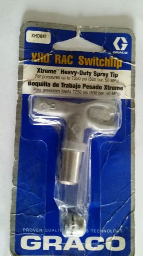 Xhd847 graco rac switchtip xtreme heavy duty spray tip for sale