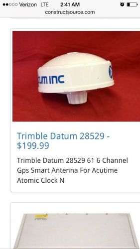 Trimble 6 Channel Smart Antenna For Acutime Atomic Clock N