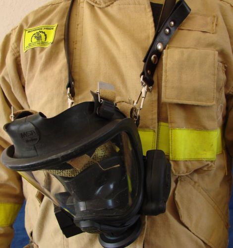 Sav-A-Jake Firefighter SCBA Mask Strap - Top Grain Leather