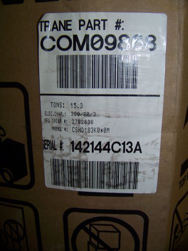 Trane Scroll Compressor 15.3 Tons 380/60/3 460V/3/60Hz R410A # COM09868