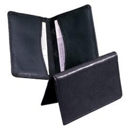 Samsill Regal Leather Business Card Wallet - Black (81220)