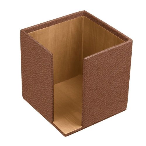LUCRIN - Paper holder - Granulated Cow Leather - Tan