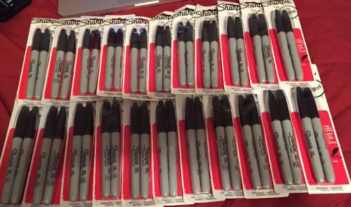 Sharpie Fine Point Permanent Markers - NEW 22 pack packs (44 markers)