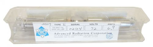 Advanced Radiation 500W Hg Short Arc Mercury Lamp / OAI Light Source / Warranty